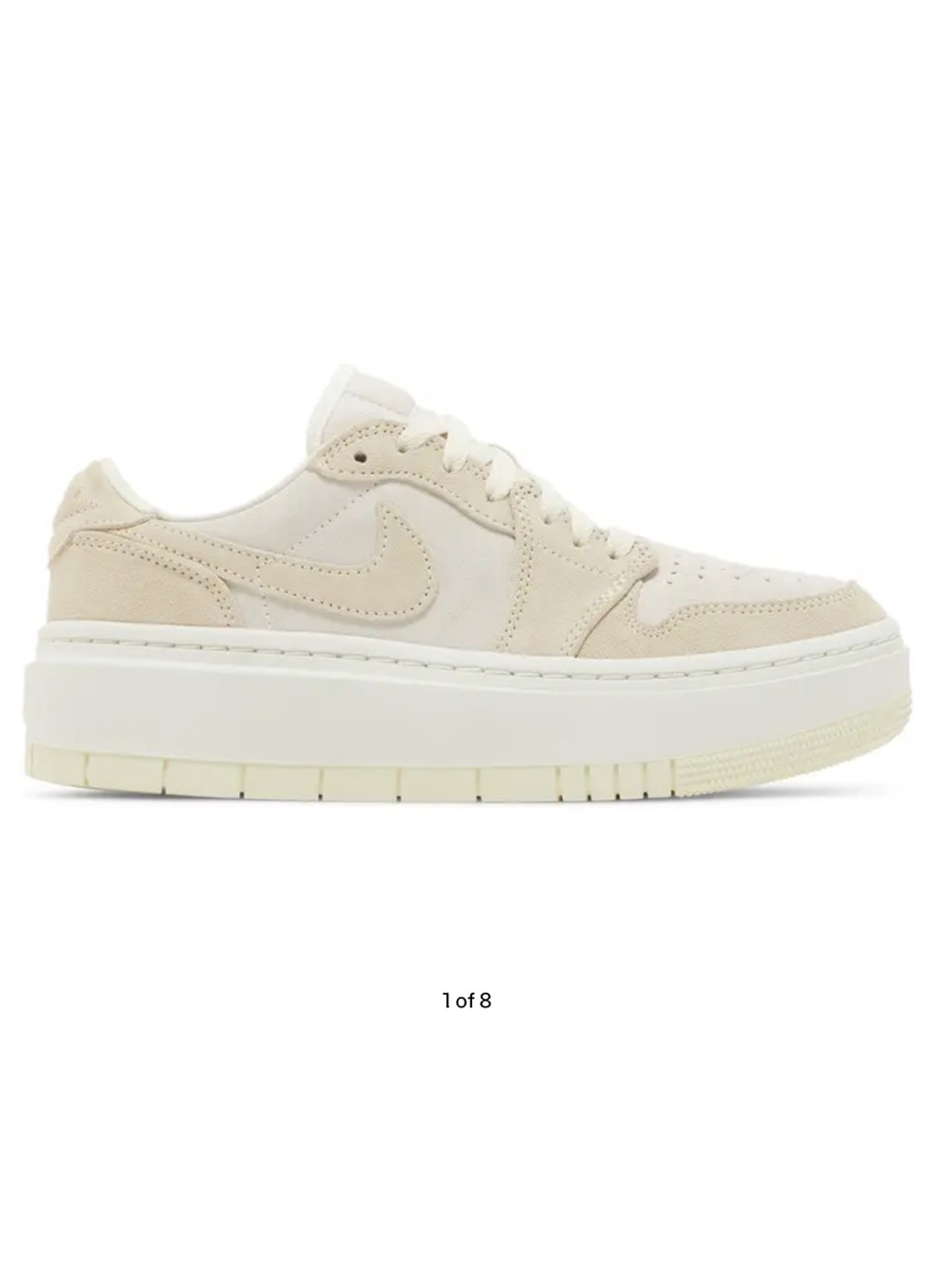 Nike Women's Air Jordan 1 Elevate Low - Coconut Milk / Cream